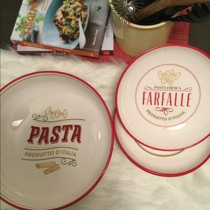 5 piece Italian Theme Pasta Set